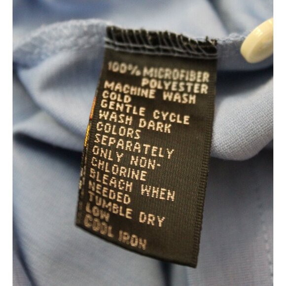 Greg Norman Men's Blue Polo, Disney, Golfing Mickey Mouse - Picture 5 of 6